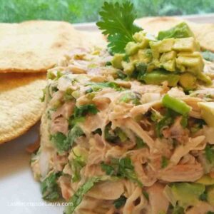 ensalada de pollo al cilantro