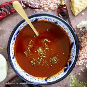 authentic chile guajillo sauce