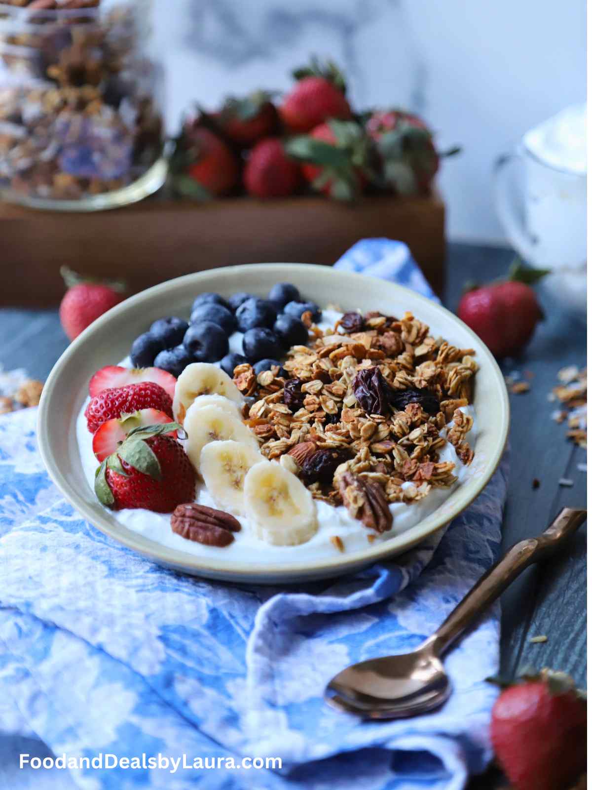 yogurt con avena