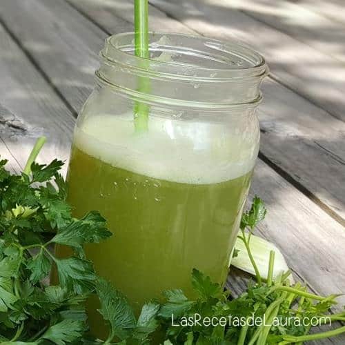 Jugo Verde para Desinflamar | Las Recetas de Laura