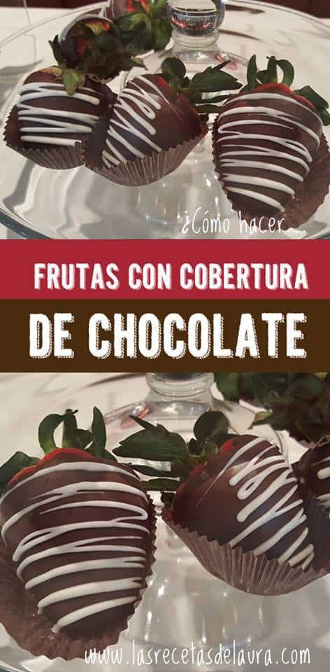 ARREGLOS FRUTALES CON CHOCOLATE | Las Recetas de Laura