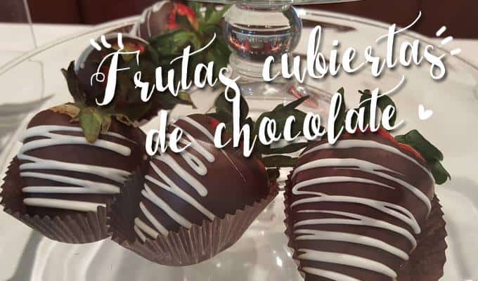 ARREGLOS FRUTALES CON CHOCOLATE | Las Recetas de Laura