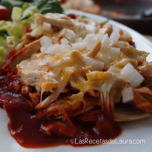 Chilaquiles Rojos Light Las Recetas De Laura