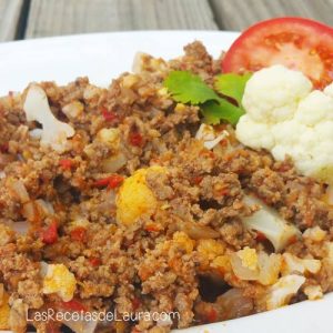 carne molida a la mexicana