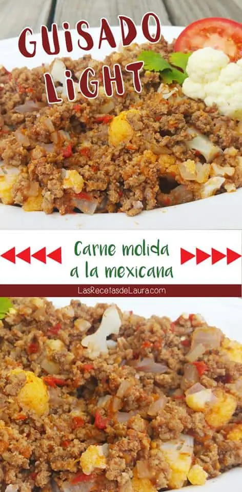 Carne Molida a la Mexicana | Las Recetas de Laura