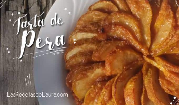 Tarta de Pera Light | Las Recetas de Laura