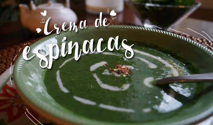 Crema de Espinacas | Las Recetas de Laura