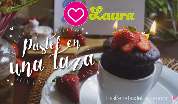 Pastel en Microondas | Las recetas de Laura