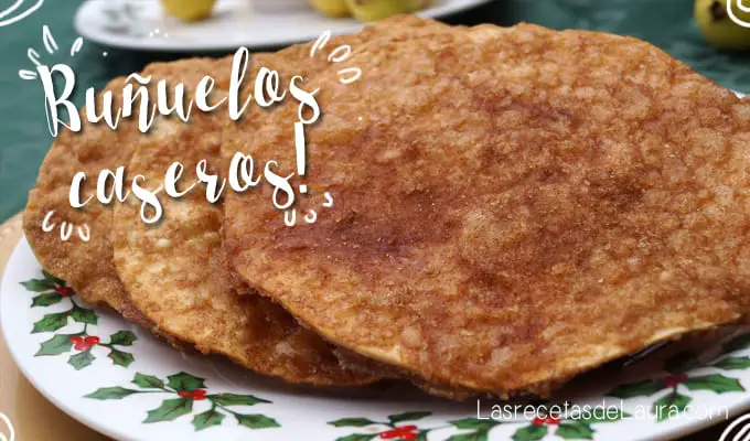 Buñuelos Caseros sin Freír | Las Recetas de Laura