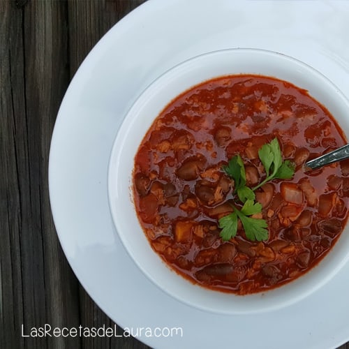Chili Beans Veganos | Las Recetas de Laura