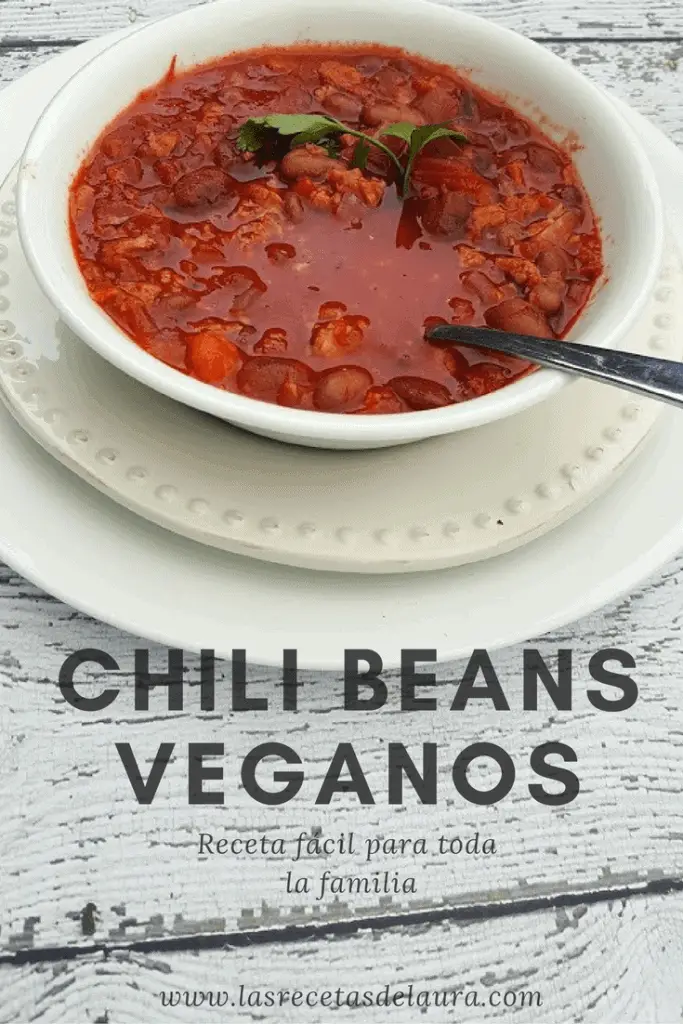 Chili Beans Veganos | Las Recetas de Laura