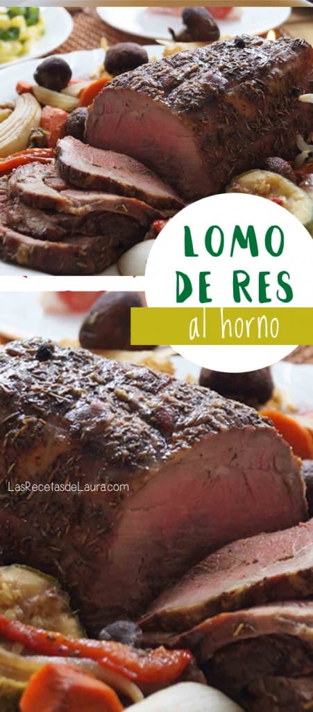 LOMO DE RES AL HORNO JUGOSO