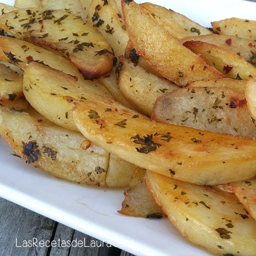 papas al horno doradas