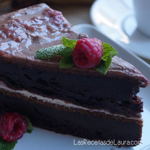 Pastel Saludable de Chocolate | Las Recetas de Laura