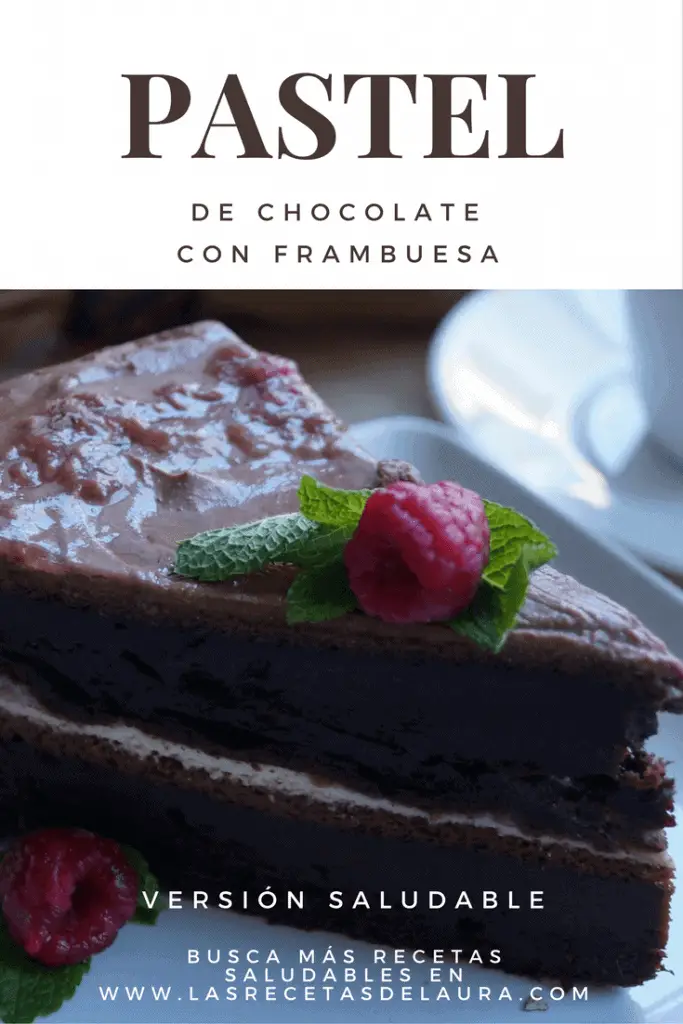 Pastel Saludable de Chocolate | Las Recetas de Laura