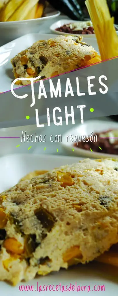 Tamales light - las recetas de Laura