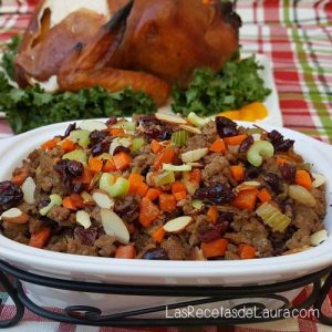 Relleno para pavo - LAs recetas de Laura
