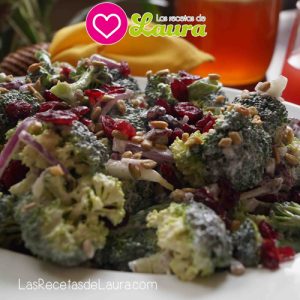 ENSALADA DE BROCOLI - LAS RECETAS DE LAURA