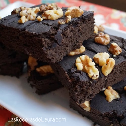 brownies sin harina - las recetas de laura