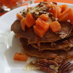 pancakes DE ZANAHORIA - LAS RECETAS DE LAURA