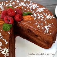 pastel de chocolate - las recetas de Laura