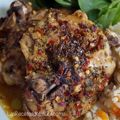 pollo al limon - Las recetas de Laura