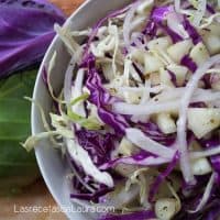 Ensalada de repollo con pepino | Las recetas de Laura