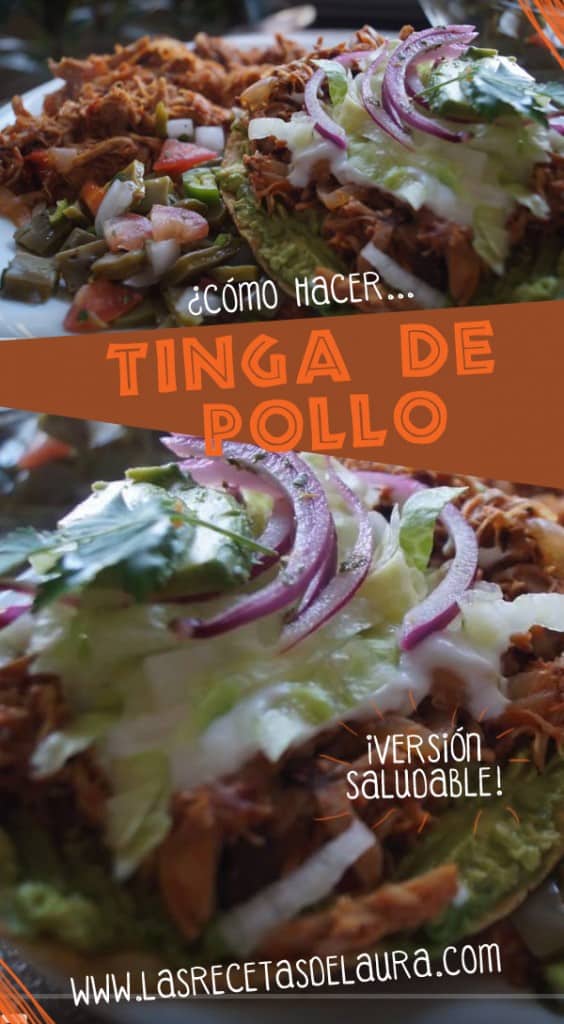 TINGA DE POLLO | LAS RECETAS DE LAURA