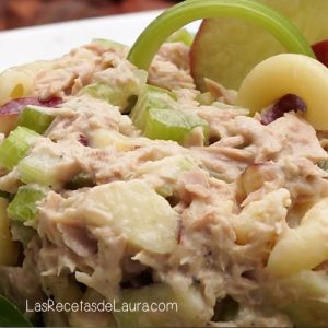ENSALADA DE ATÚN CON MANZANA - LAS RECETAS DE LAURA
