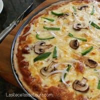 Pizza integral - las recetas de laura