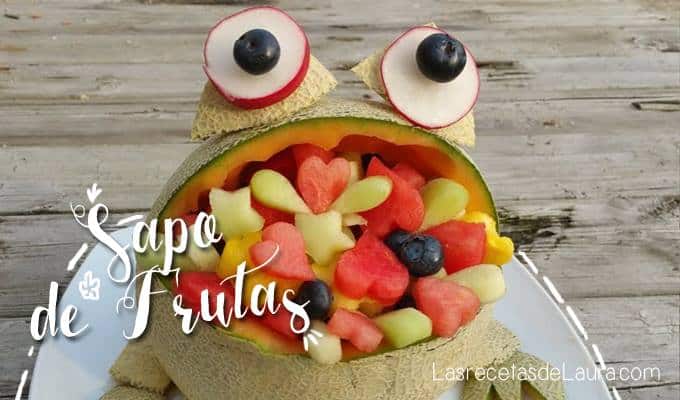 Arreglo frutal de melón - las recetas de Laura