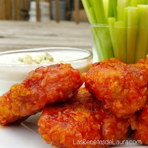 ALITAS BUFFALO ¡ SIN GRASA ! | RECETA BONELESS DE POLLO