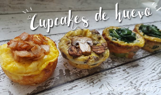 Desayuno Saludable - cupcakes salados - las recetas de Laura