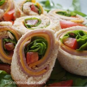 Sandwich en rollo - las recetas de Laura