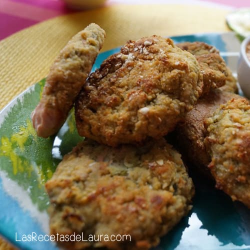 Tortitas de atún - las recetas de Laura