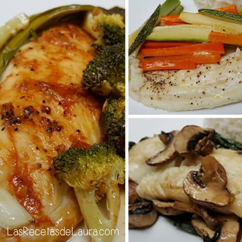 3 RECETAS DE PESCADO EMPAPELADO