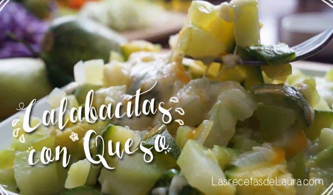 Calabacitas con queso - las recetas de Laura