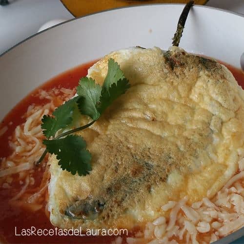 Chiles rellenos saludables - Las recetas de Laura