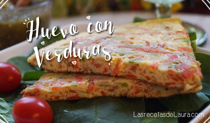 huevo con verdruas - Las Recetas de Laura