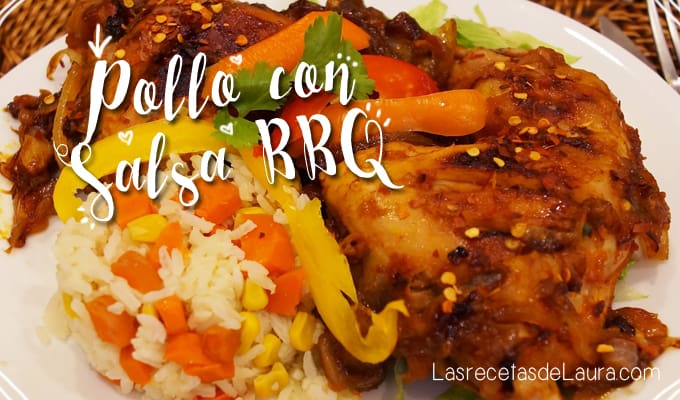 Pollo en salsa BBQ - Las Recetas de Laura