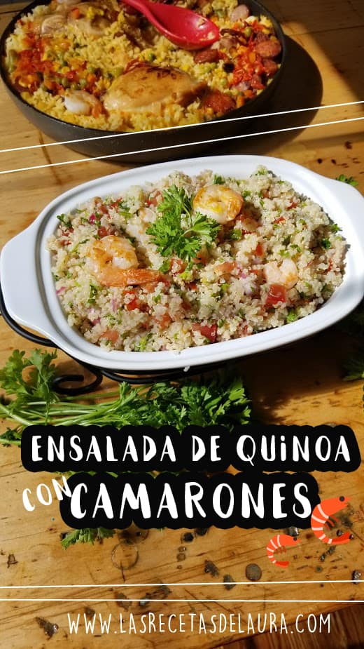 Ensalada de quinoa - las recetas de Laura