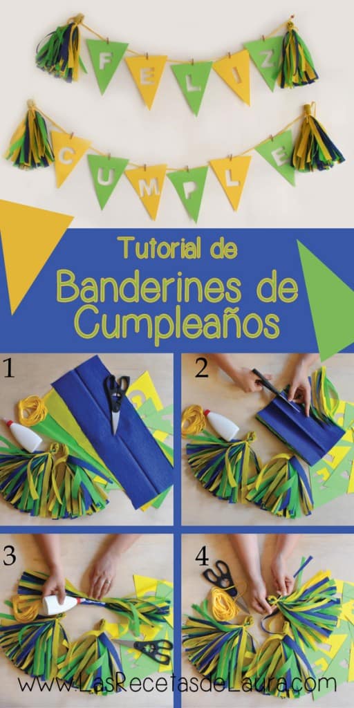 Banderas - Las Recetas de Laura