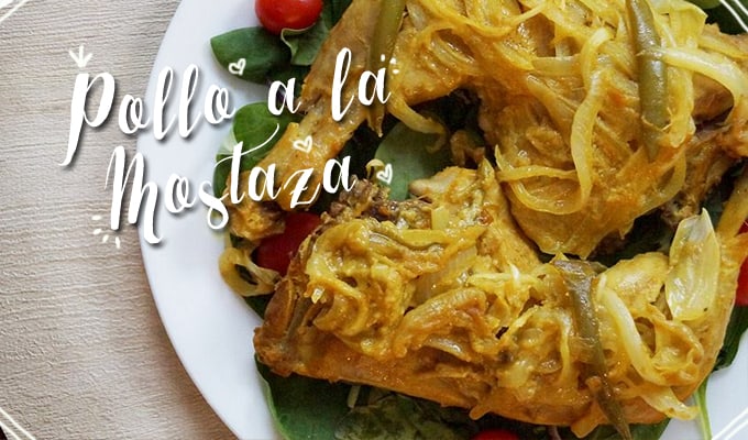 Pollo a la Mostaza - Las Recetas de Laura