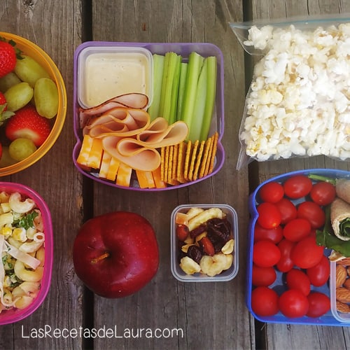 3 IDEAS DE LUNCH SALUDABLES