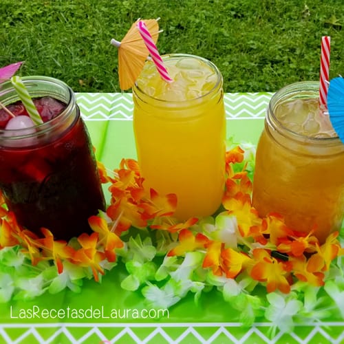 Aguas frescas - las recetas de Laura