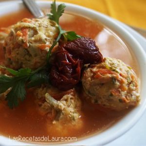 Albóndigas de pollo - Las recetas de Laura