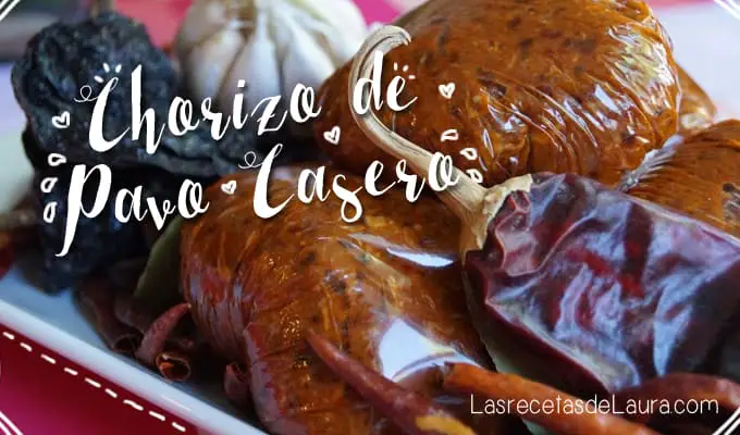 Chorizo de pavo casero - Las recetas de Laura