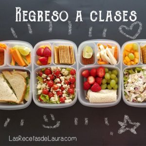 Lunch para la escuela - las recetas de Laura