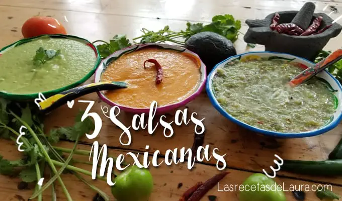 Salsas Mexicanas - Las recetas de Laura