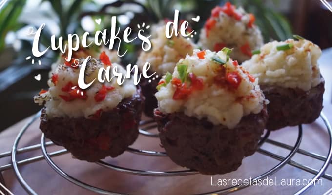 Cupcakes de carne - Las recetas de Laura
